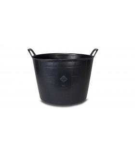 RUBI 88778 Capazo Plástico Negro Nº3 Flextub (40 L.) Heavy Duty