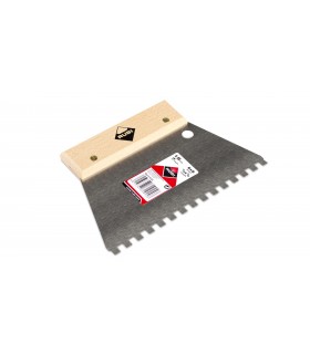 RUBI 71924 Espátula-Peine Acero 18 Cm. (6X6)