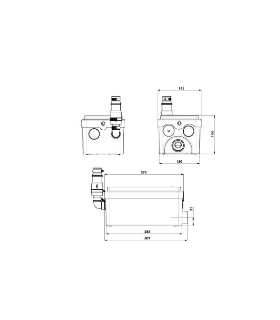 SFA SANISHOWER MODELO 0101000