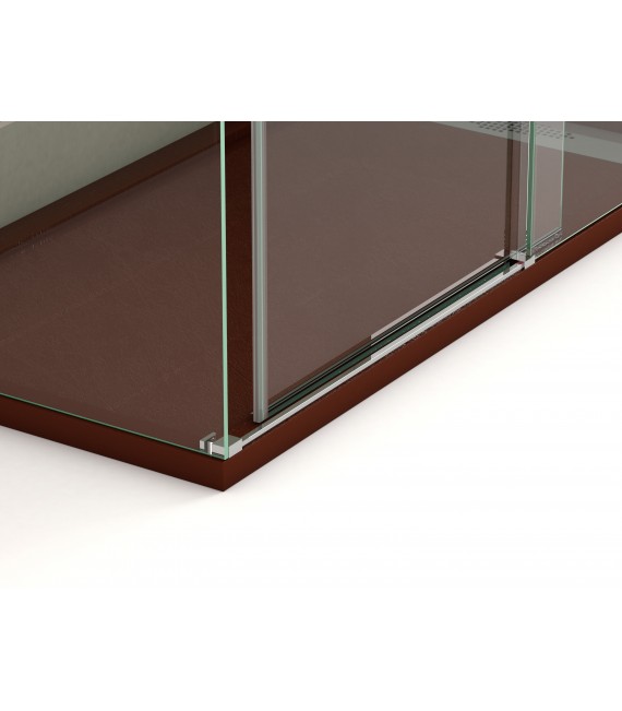 COLUMBIA MAMPARA DE DUCHA RECTANGULAR CON LATERAL FIJO