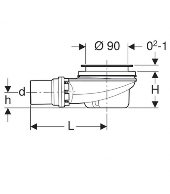 VALVULA DUCHA Geberit