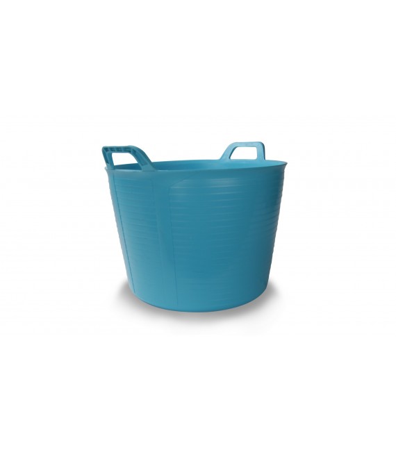 RUBI 88722 Capazo Plástico Celeste Nº3 Flextub (40 L.)