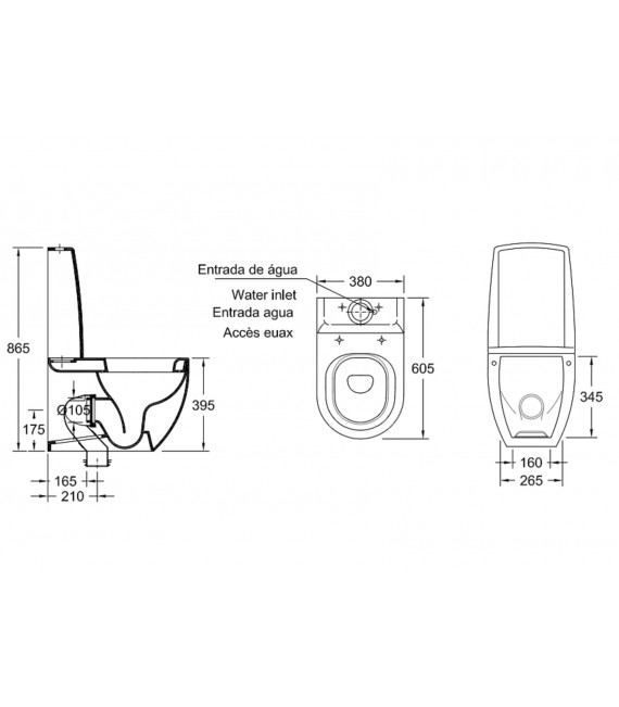 VALADARES NAUTILUS INODORO COMPLETO