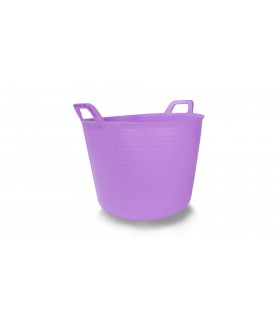 RUBI 88710 Capazo Plástico Malva Nº1 Flextub (25 L.)