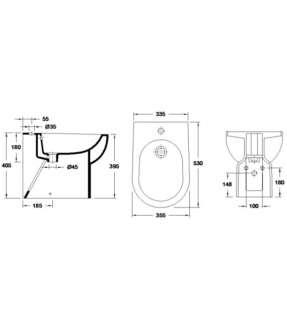 VALADARES OPUS BIDÉ BTW BLANCO