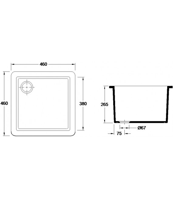 VALADARES PILA MONCHIQUE 46x46
