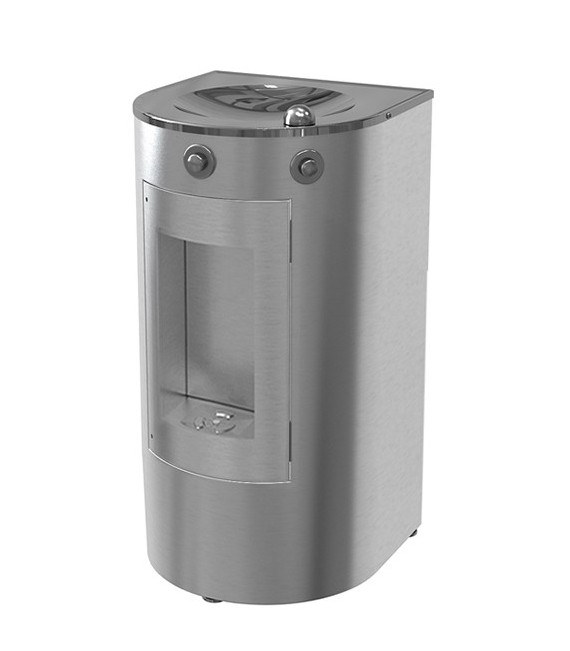 MEDICLINICS FUENTE INOX CON VENTANA RELLENAVASOS FA0145CS