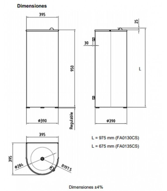 MEDICLINICS FUENTE INOX FA0130CS