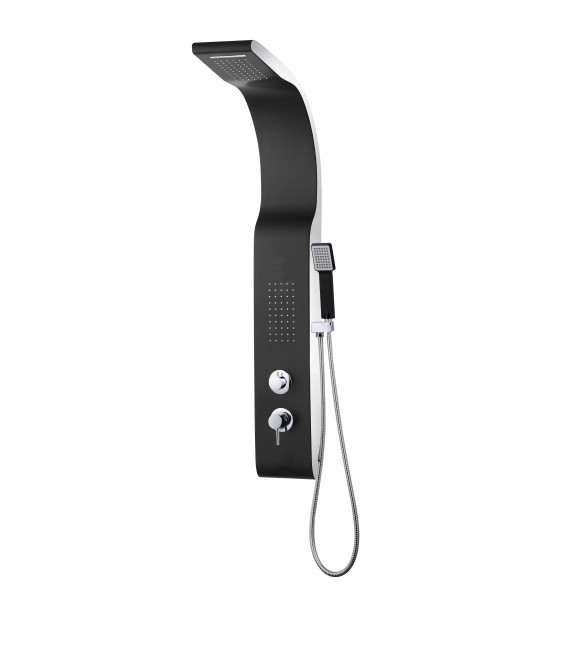 HELEN COLUMNA HIDROMASAJE NEGRA Y BLANCO