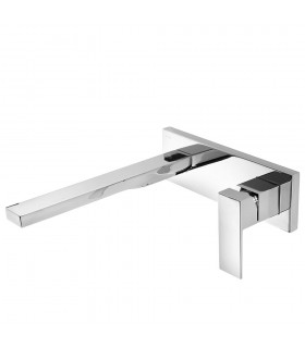 CUADRO-TRES 00620004 Grifo Lavabo Mural 245 mm.