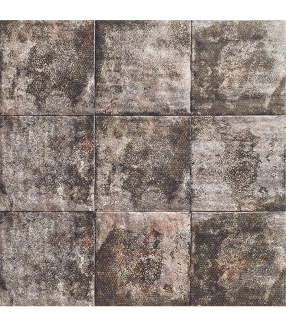 MAINZU AZULEJO Mandala Black 20x20