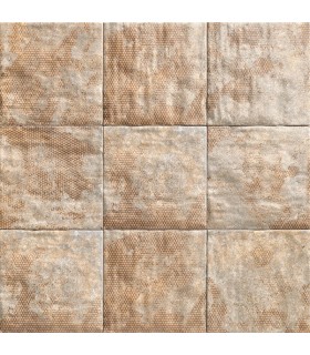 MAINZU AZULEJO Mandala Brown 20x20