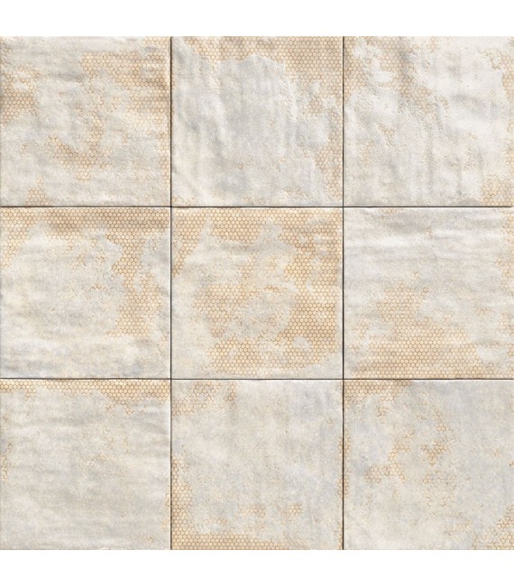 MAINZU AZULEJO Mandala White 20x20