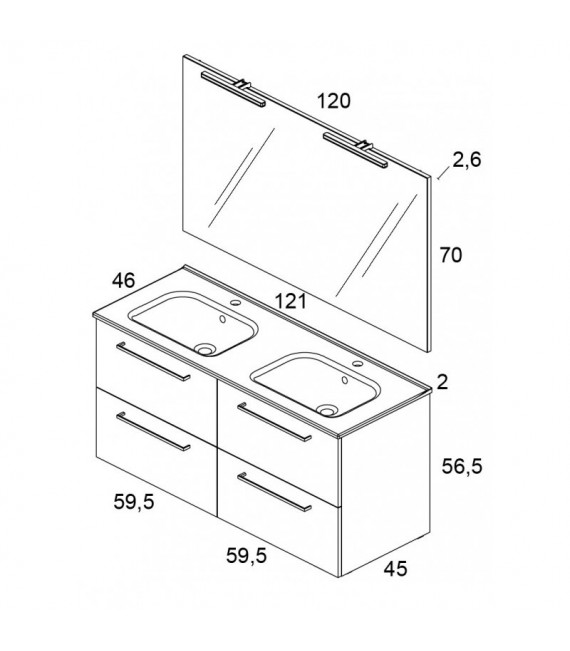 EASY Conjunto de mueble