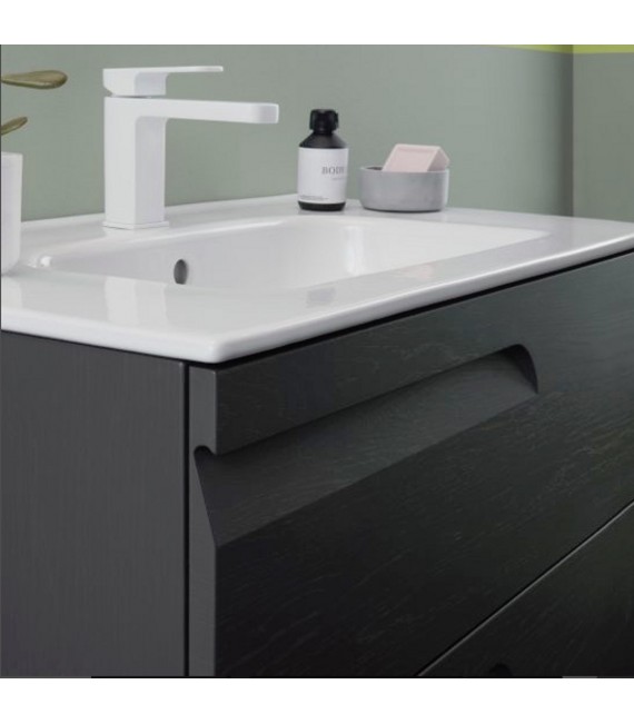 ROYO Mueble+Lavabo VITALE Con 2 cajones F-46 cms Gris Nature