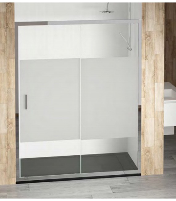 BECRISA SINTRA Frontal Ducha 1 Fijo+1 Corredera Decorada