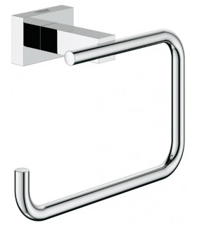 GROHE 40 507 001 Essentials Cube Portarrollos Sin Tapa