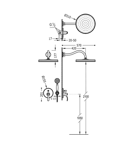 Medidas Kit 24218003