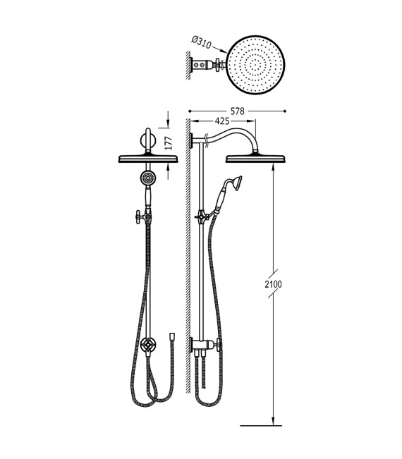 Medidas Conjunto Ducha 24247601