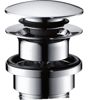 HANSGROHE 50100000 Vaciador Push-Open Cromado