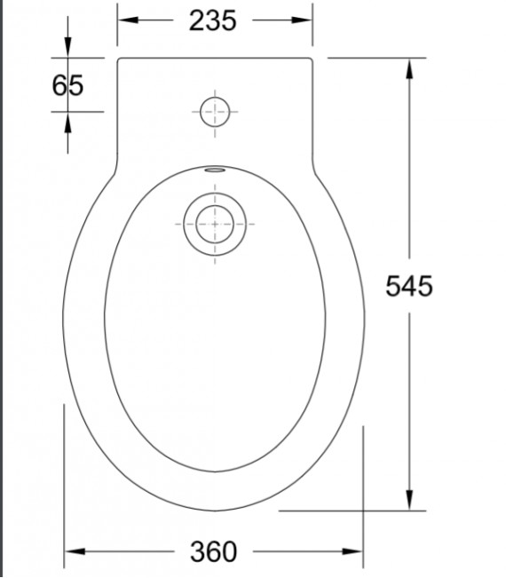 VALADARES 38411002 DURIUS Bidé