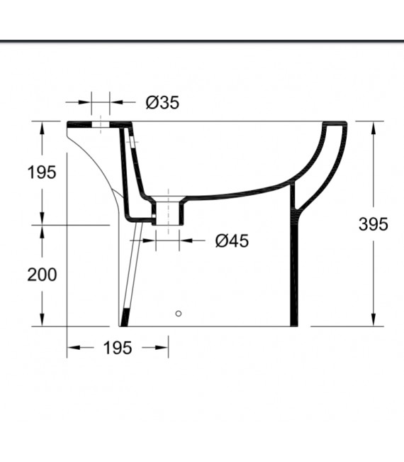 VALADARES 38411002 DURIUS Bidé
