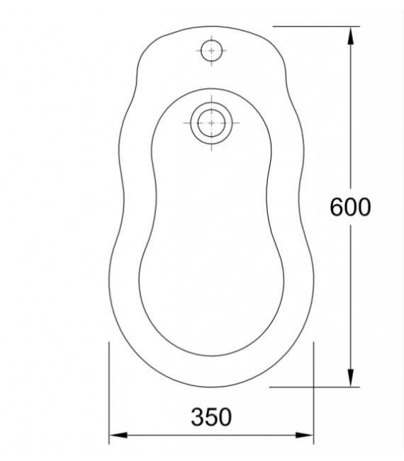 VALADARES 16411002 NEOCLASSICA Bidé Blanco
