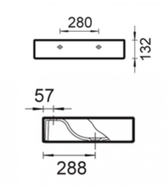 SANITANA AIDA Lavabo Encimera