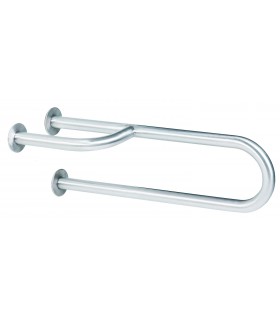 MEDICLINICS BFD600C BARRA Fija 3P Derecha Inox Brillo