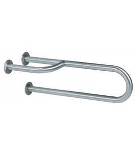 MEDICLINICS BFD600CS BARRA Fija 3P Derecha Inox Satinada