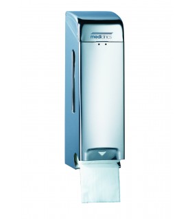 MEDICLINICS PR0781C Dispensador Papel 3 Rollos Inox Brillo