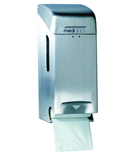 MEDICLINICS PR0781CS Dispensador Papel 3 Rollos Inox Satinado