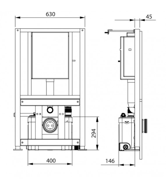 SFA SANIWALL PRO MODELO 0100830