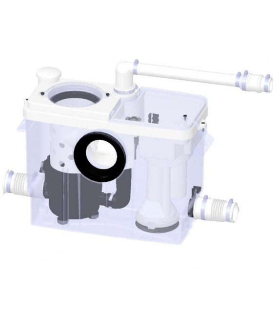 SFA 0100832 SANIWALL PRO UP Conjunto Bastidor+Triturador