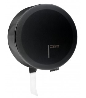 MEDICLINICS PR2783B Dispensador Papel Bobina Negro