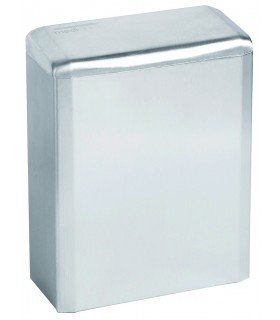 MEDICLINICS PP0006C Papelera 6 Litros Inox Brillo