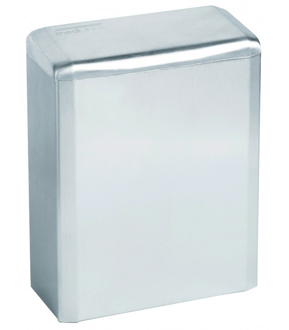 MEDICLINICS PP0006C Papelera 6 Litros Inox Brillo