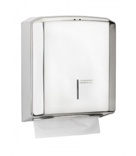 MEDICLINICS DT2106C Dispensador Papel Toallas Inox Brillo