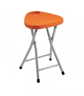 GEDY CO756700300 Taburete Plegable Naranja