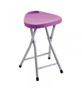 GEDY CO757900300 Taburete Plegable Lila