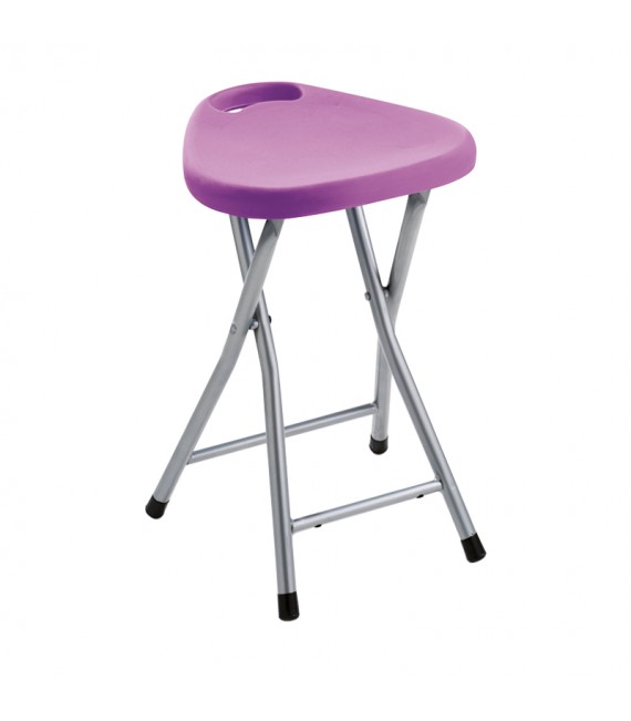 GEDY CO757900300 Taburete Plegable Lila