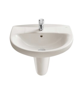 ROCA Victoria Lavabo Con SemiPedestal Pérgamon