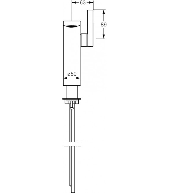 HANSA 57692103 Loft X Monomando Lavabo C/Alto