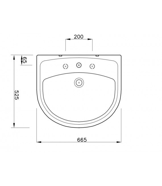 SANITANA REGINA Lavabo Con Pedestal