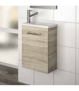 SALGAR 22899 MICRO Mueble+Lavabo Roble Calcedonia