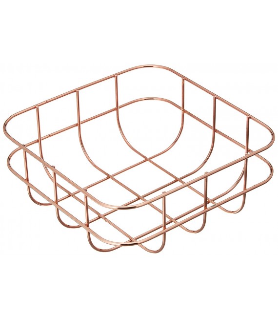 ANDREA HOUSE BA64307 Cesta De Baño Cobre