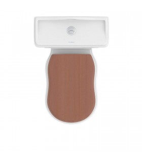 FOSSIL NATURA 00070 ATENAS Asiento WC Madera Caoba