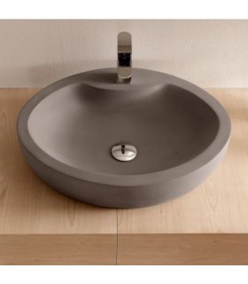 BATHCO 08014 BARROS Lavabo CEMENTO Oval