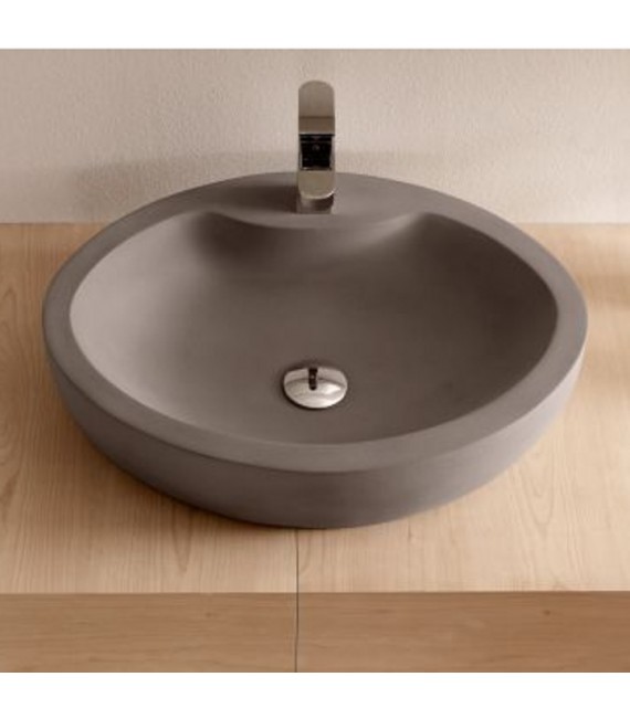 BATHCO 08014 BARROS Lavabo CEMENTO Oval