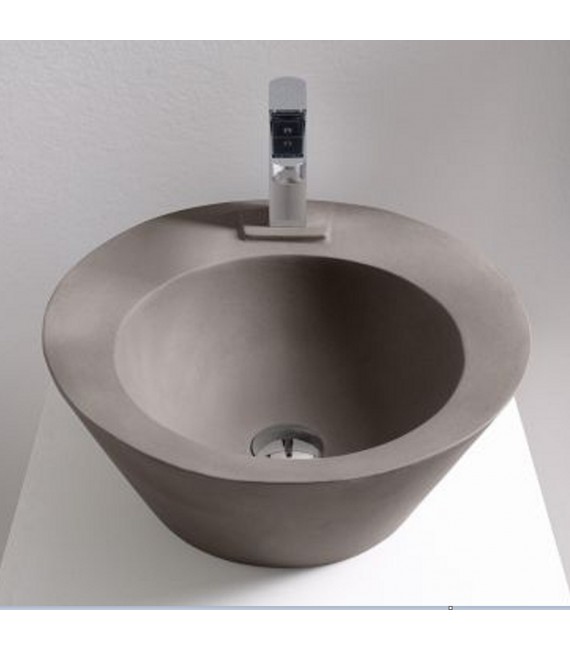 BATHCO 08002 BOLEAN Lavabo CEMENTO Conico